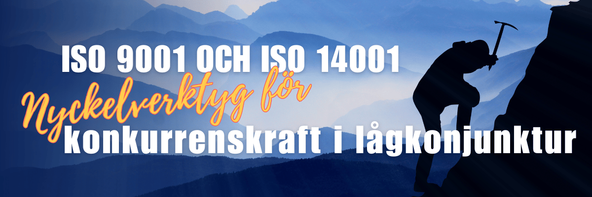 ISO 9001 and ISO 14001: Key tools for competitiveness in a recession