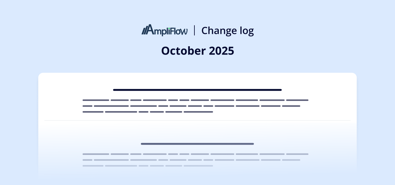 Things from AmpliFlow.se you definitely missed - October 2025