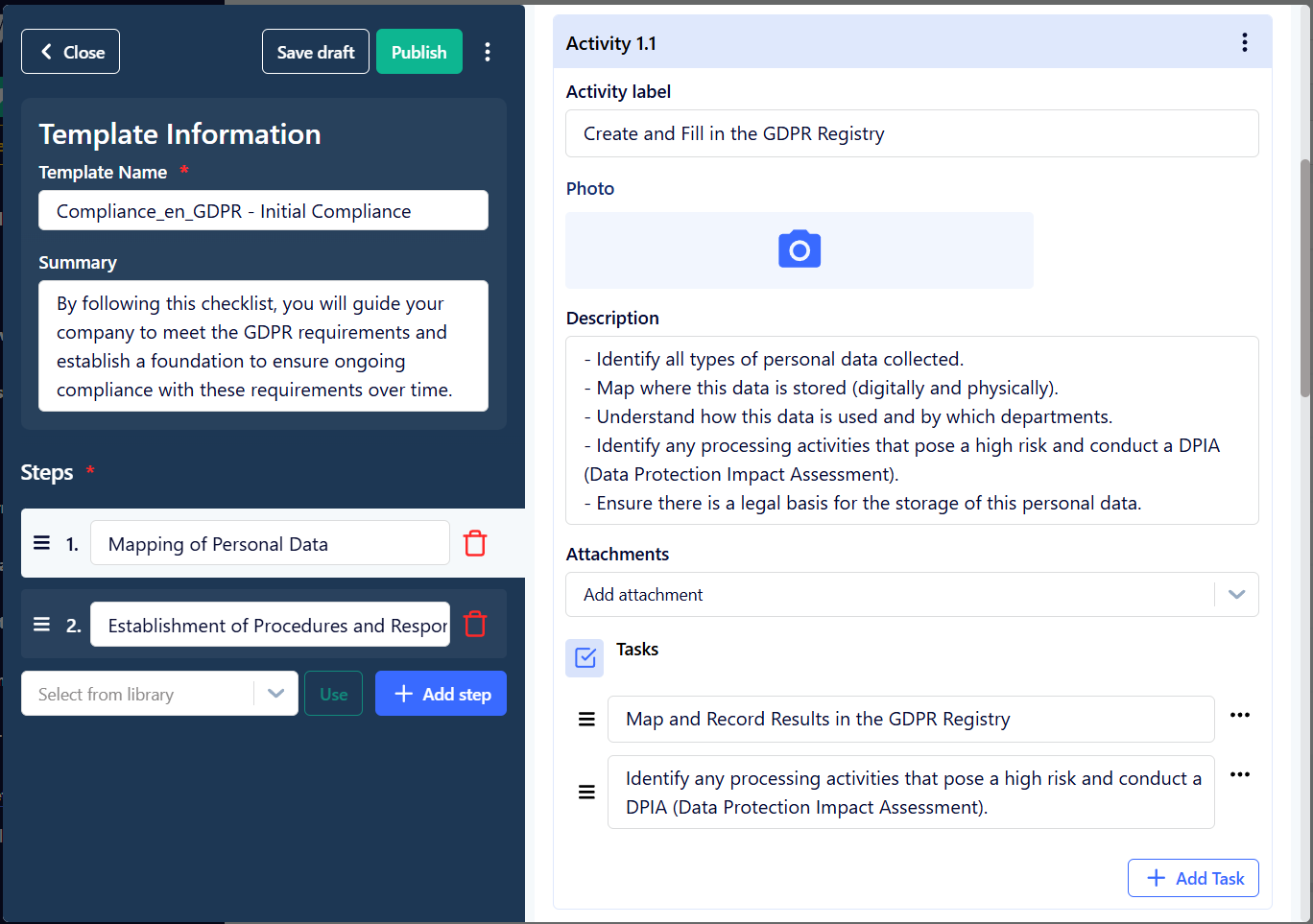 Mobile editor improvement
